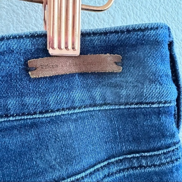 Pilcro & The Letterpress Button Fly Faint Printed Pants Printed Denim 26 - Picture 10 of 11